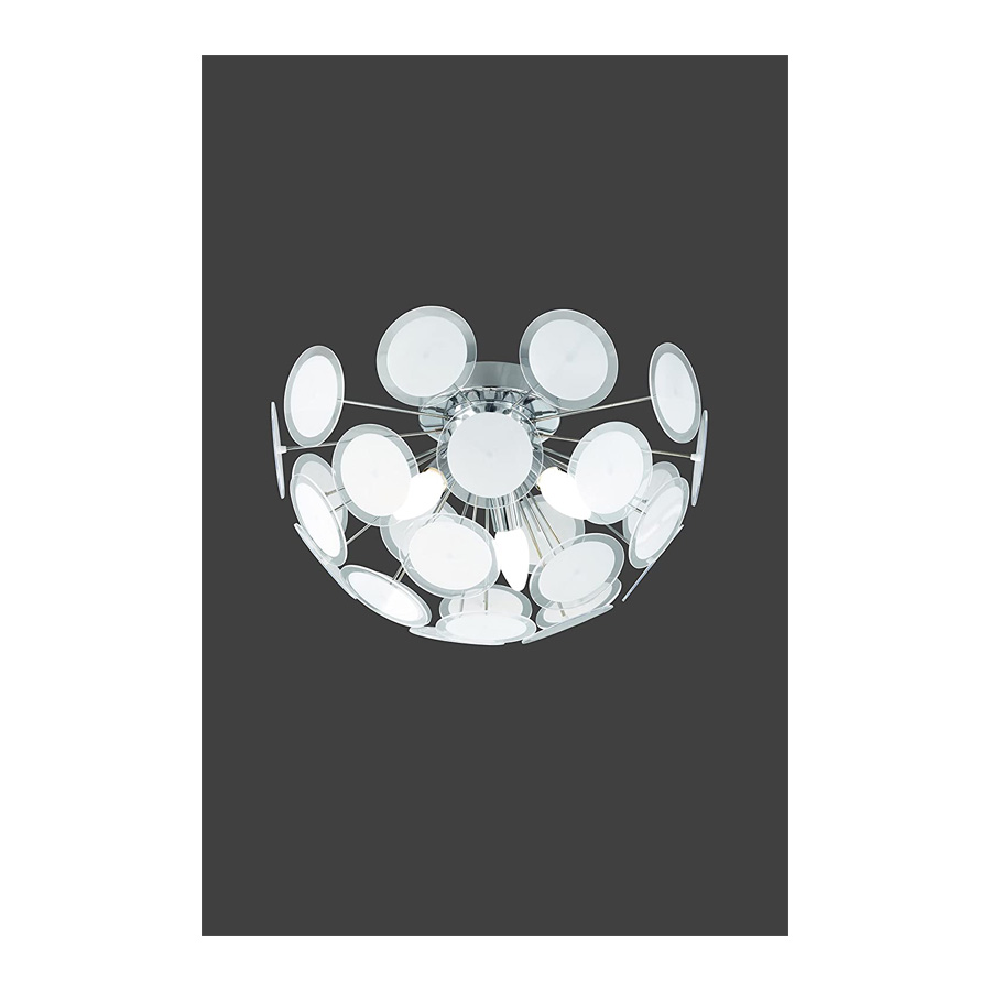 Trio Lighting DISC 609000306 Πλαφονιέρα Οροφής 3 X Ε14