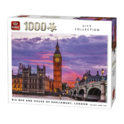 King 05658 Big Ben House of Parliament London Puzzle 1000 Κομμάτια