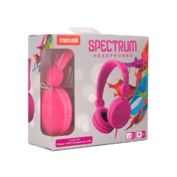 Maxell Spectrum 303643 Ροζ Ενσύρματα Ακουστικά