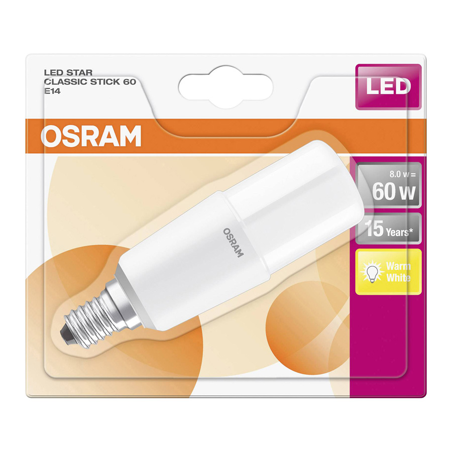 OSRAM STAR STICK8W 4058075125766 E14 8W 2700K LED Λαμπτήρας - Image 2