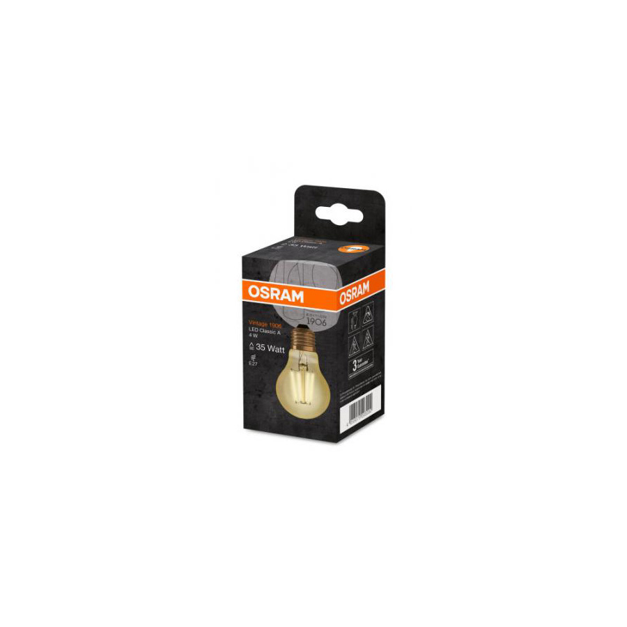 OSRAM Vintage 1906 4058075293090 Classic E27 4W 2400K LED Λαμπτήρας - Image 3