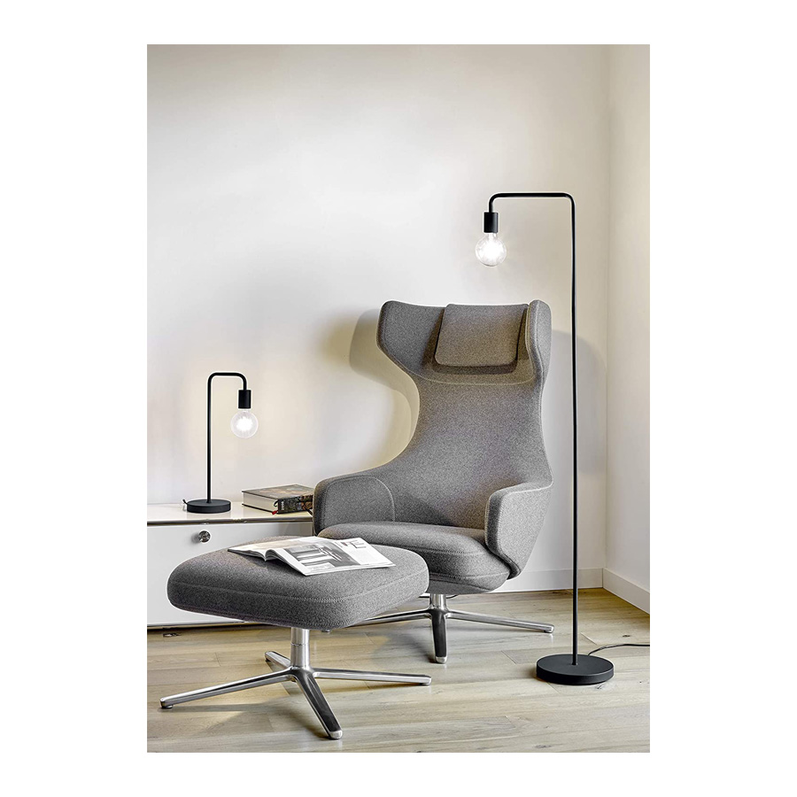 Trio Lighting DIALLO 508000132 Επιτραπέζιο Φωτιστικό Ε27 Μαύρο - Image 3
