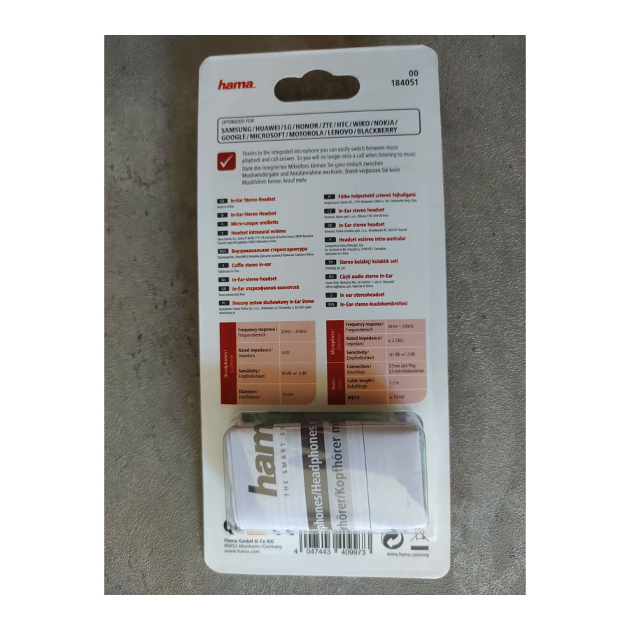 Hama 00184051 Ενσύρματα Ακουστικά - Image 4