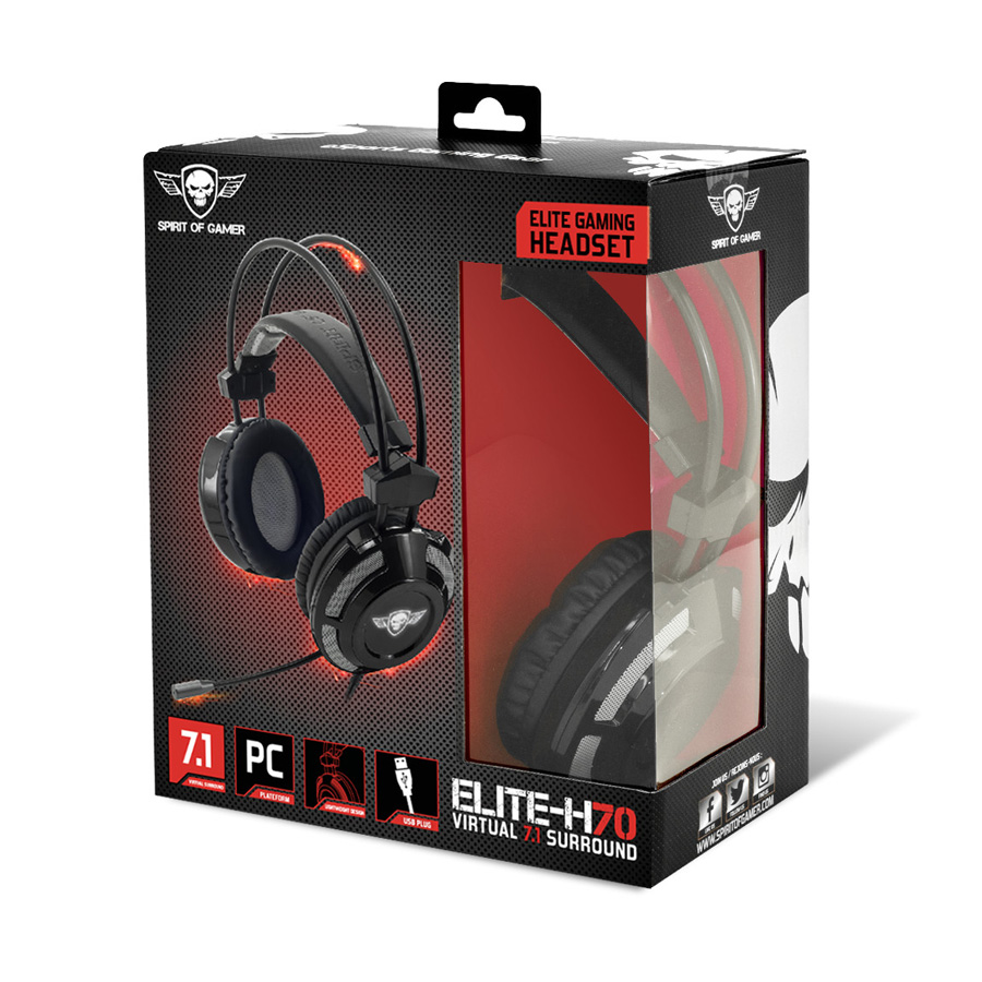 Spirit Of Gamer Elite-H70 Gaming Headset Ακουστικά – Μικρόφωνο - Image 9