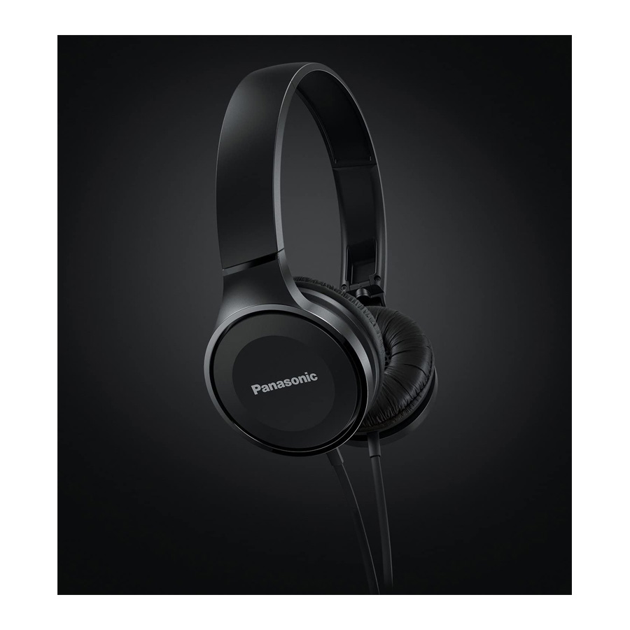 Panasonic RP-HF100ME-B Ενσύρματα Ακουστικά Μαύρα - Image 9